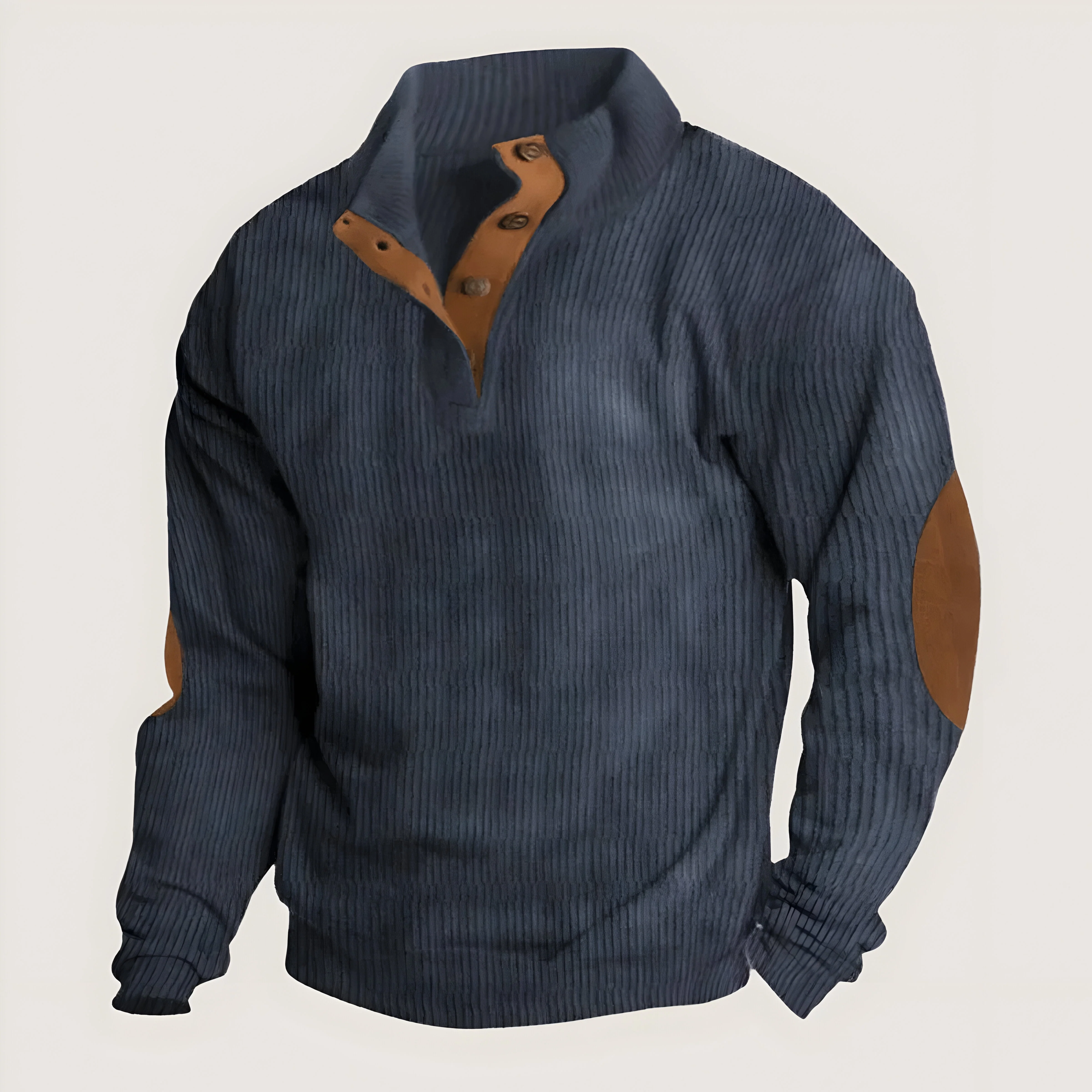 Adriano® | Ribbed Button Cardigan - Image 2