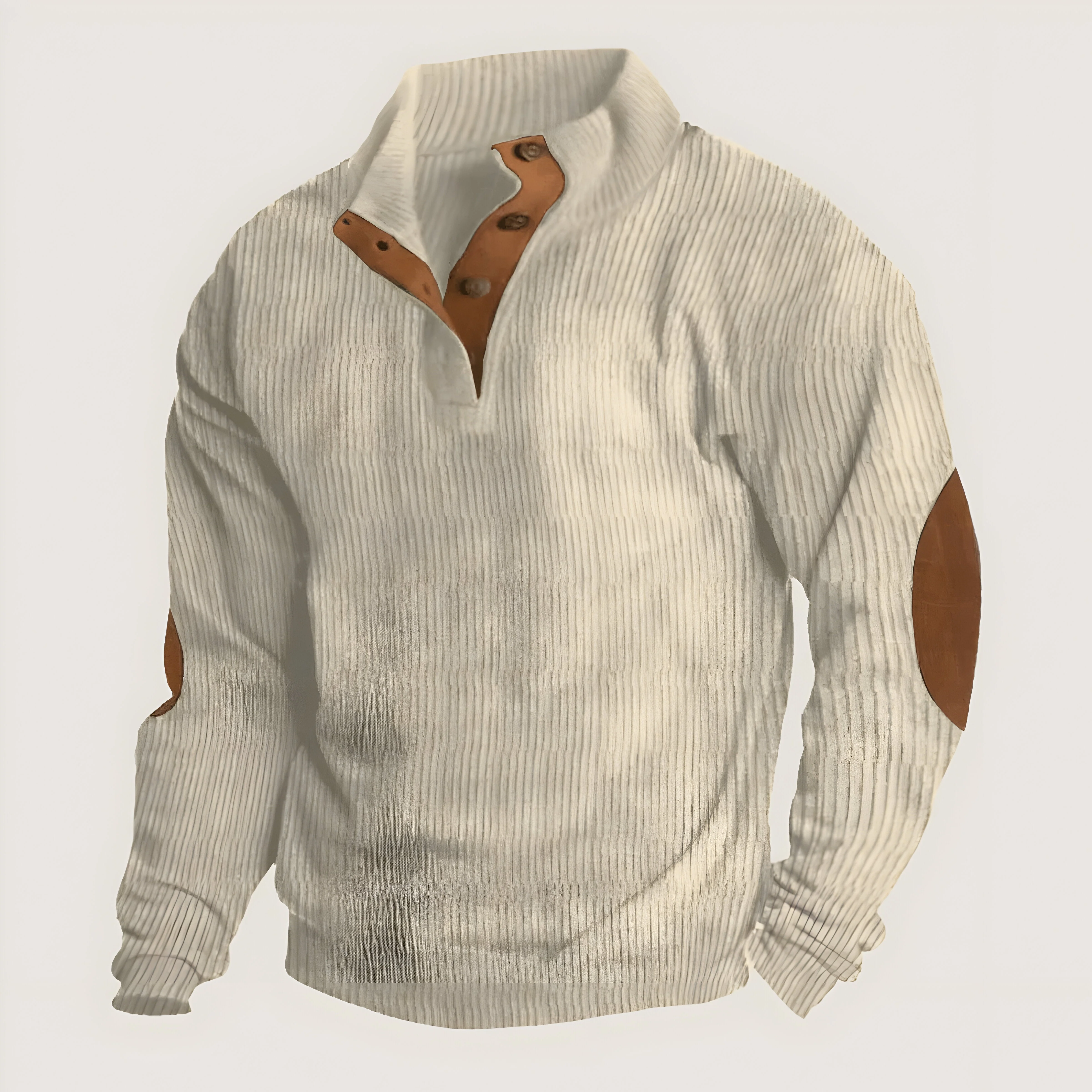 Adriano® | Ribbed Button Cardigan - Image 3