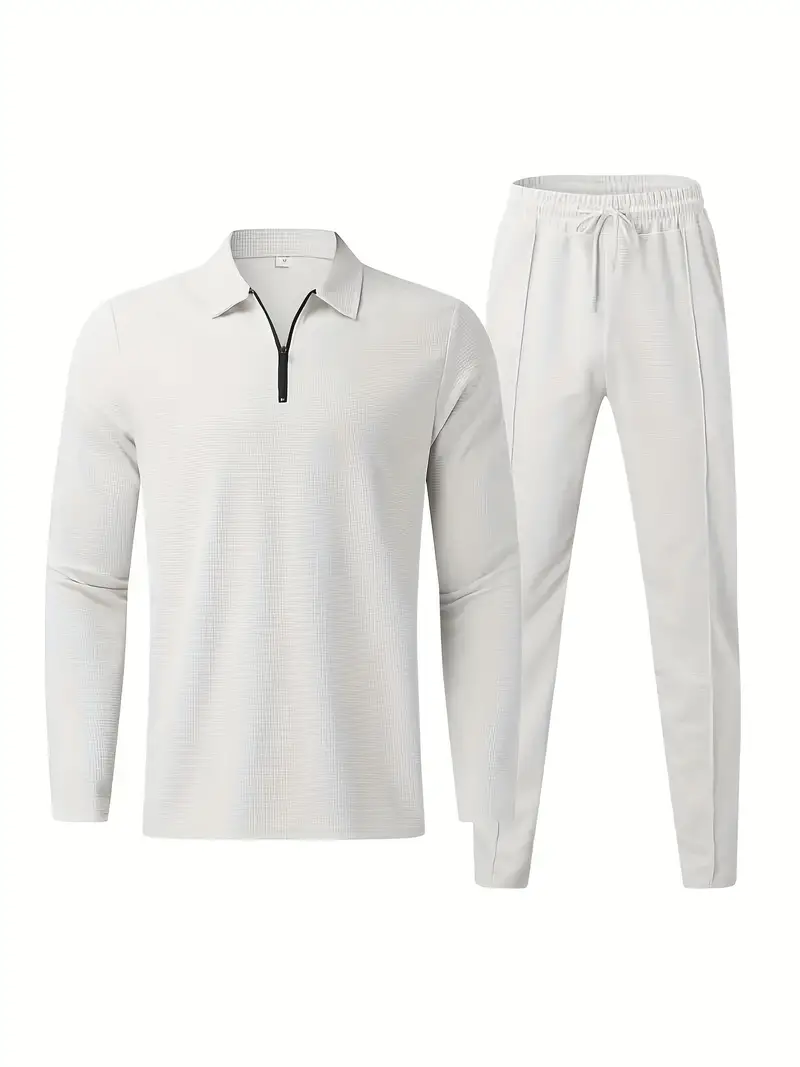 Adriel | Tweedy set with waffle detail - Image 14