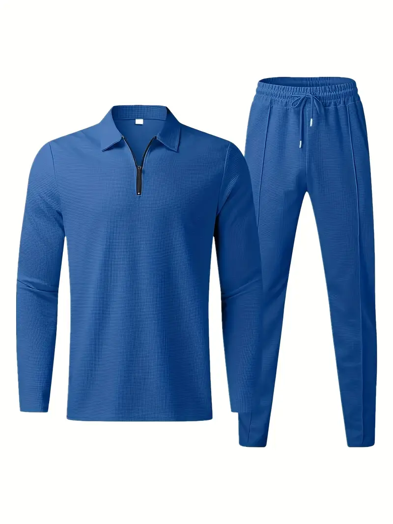 Adriel | Tweedy set with waffle detail - Image 17
