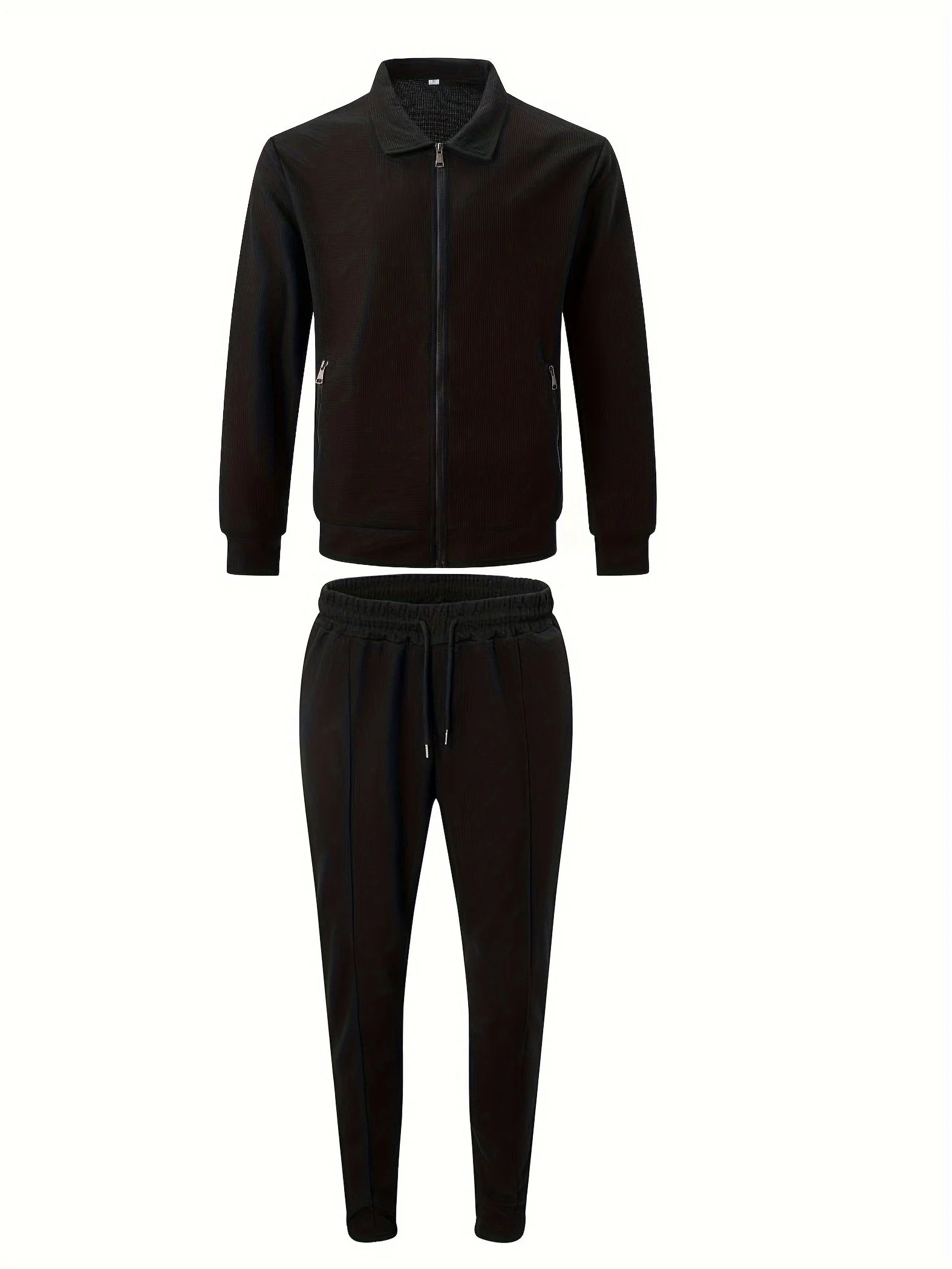 Adriel | Tweedy set with waffle detail - Image 2