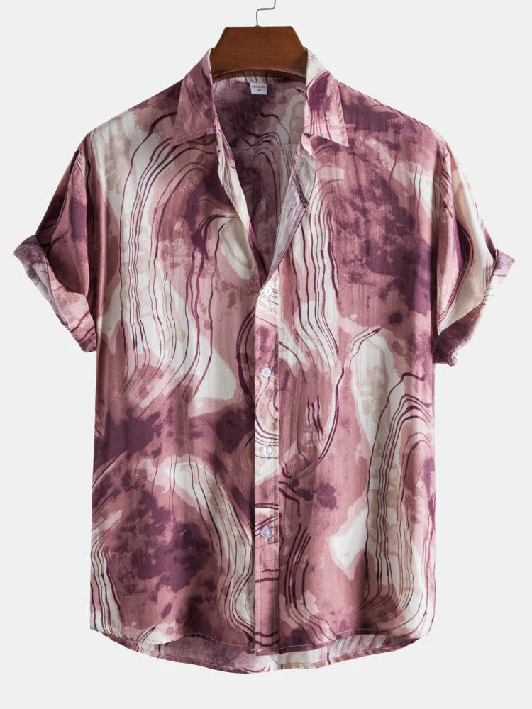 Aeolus® | Abstract Painting Print Shirts - Image 3