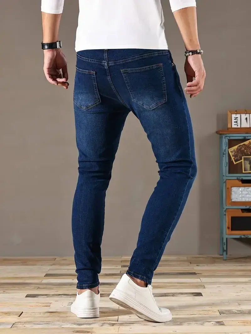 Aethelred® | Men's Slim Fit Classic Skinny Jeans - Image 2