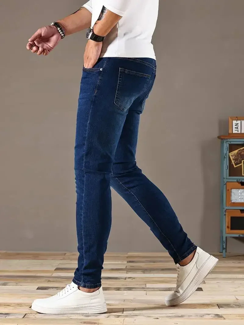 Aethelred® | Men's Slim Fit Classic Skinny Jeans - Image 3