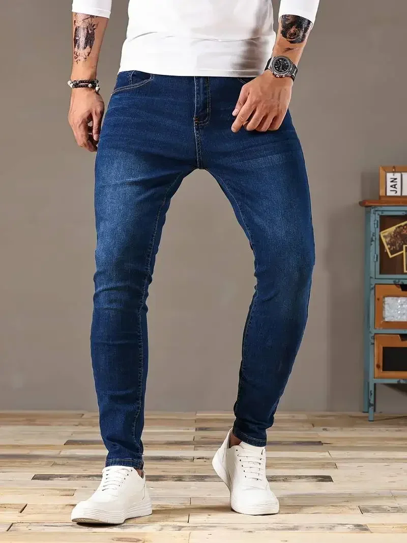 Aethelred® | Men's Slim Fit Classic Skinny Jeans - Image 4