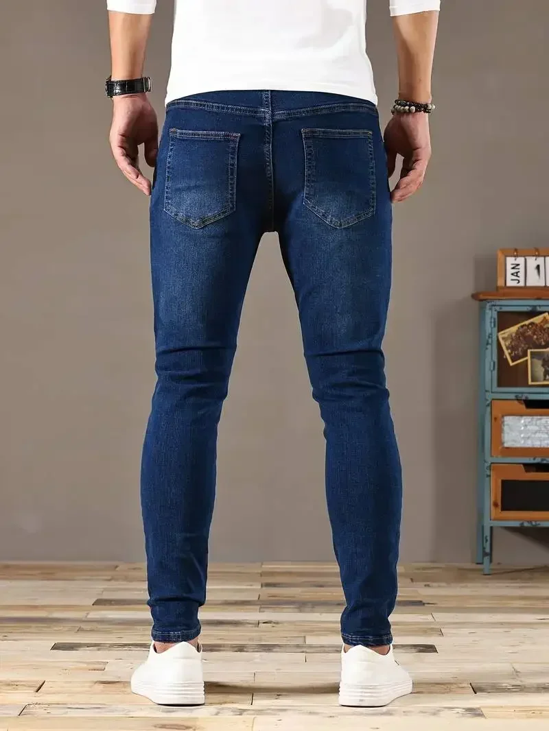 Aethelred® | Men's Slim Fit Classic Skinny Jeans - Image 5