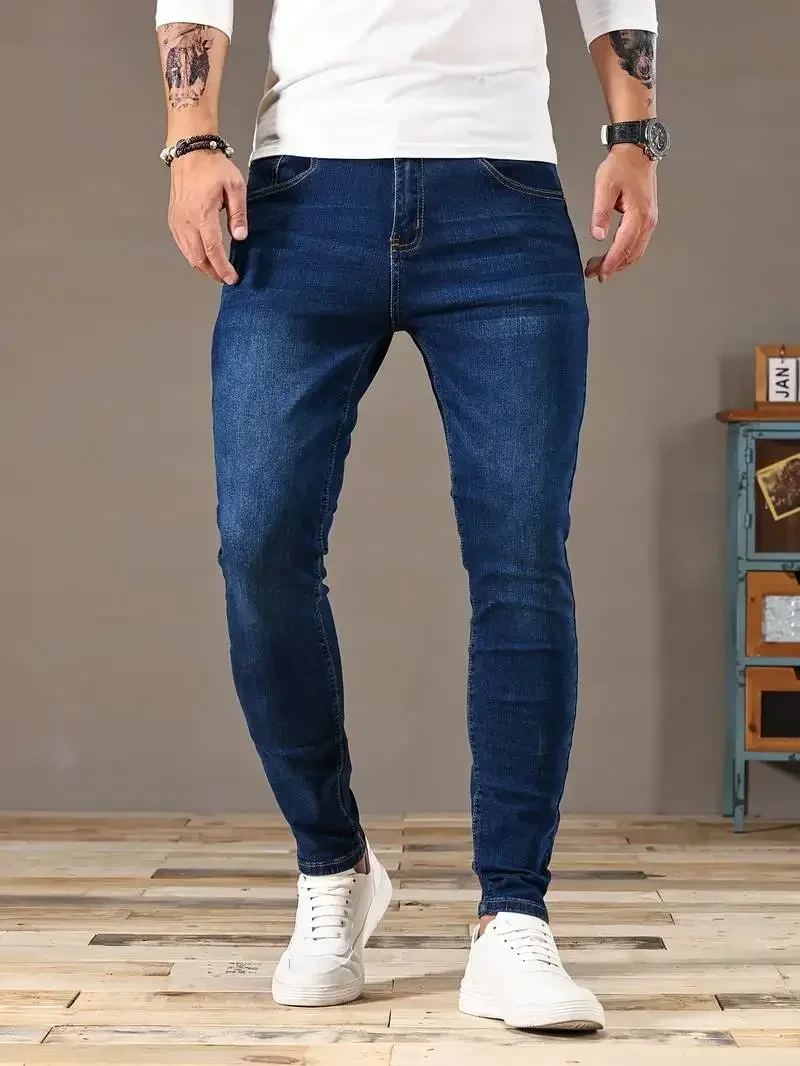 Aethelred® | Men's Slim Fit Classic Skinny Jeans - Image 6
