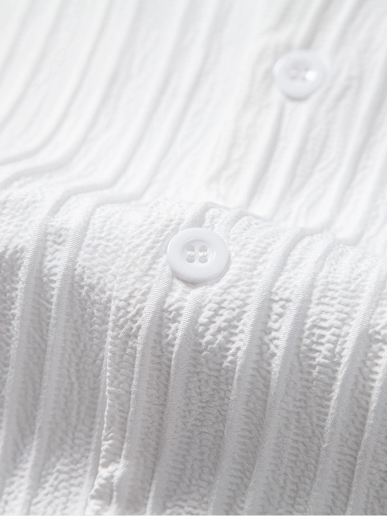 Afton® | Textured Stand Collar Shirt & Straight Leg Pants - Image 8