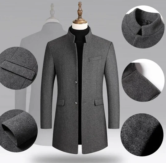 Agamemnon | Stylish Long Jacket - Image 9