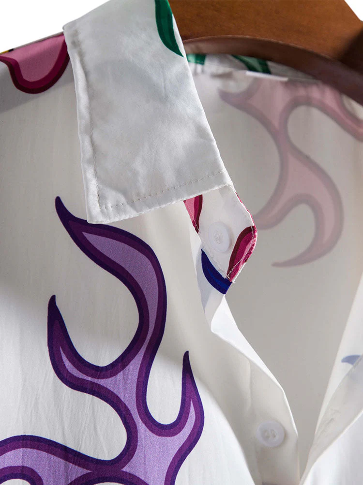 Agathangelos® | Abstract Print Shirt - Image 4