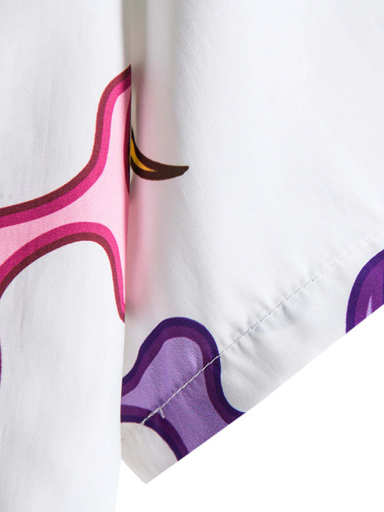 Agathangelos® | Abstract Print Shirt - Image 5