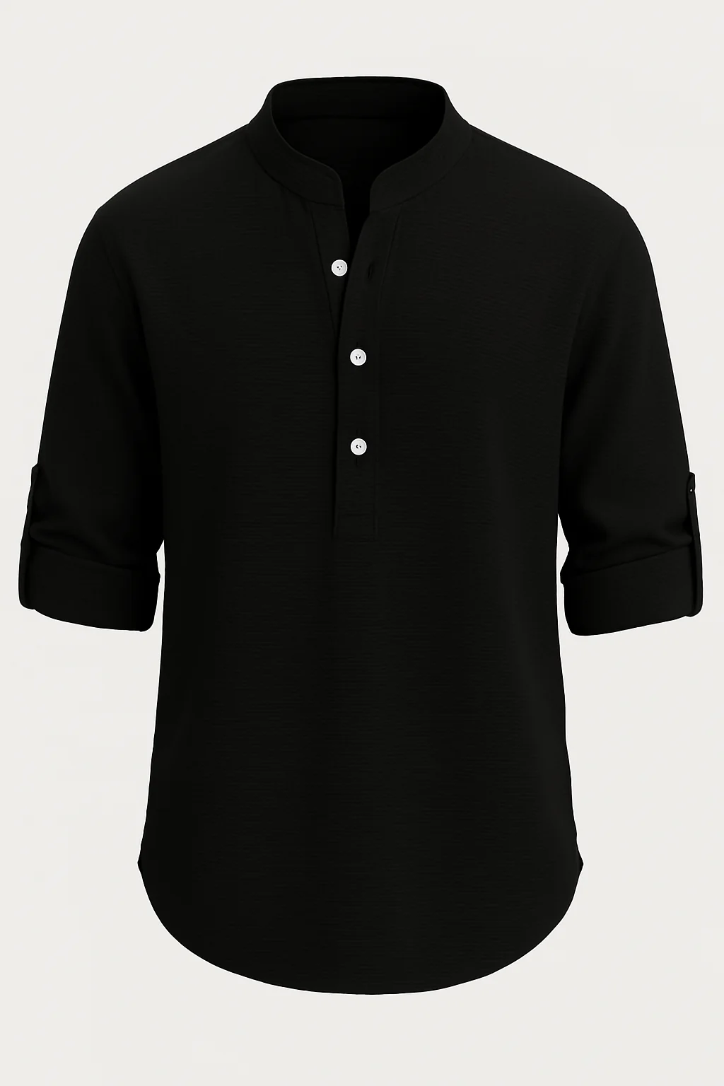 Agaton® | THE HENLEY COLLAR SHIRT - Image 3