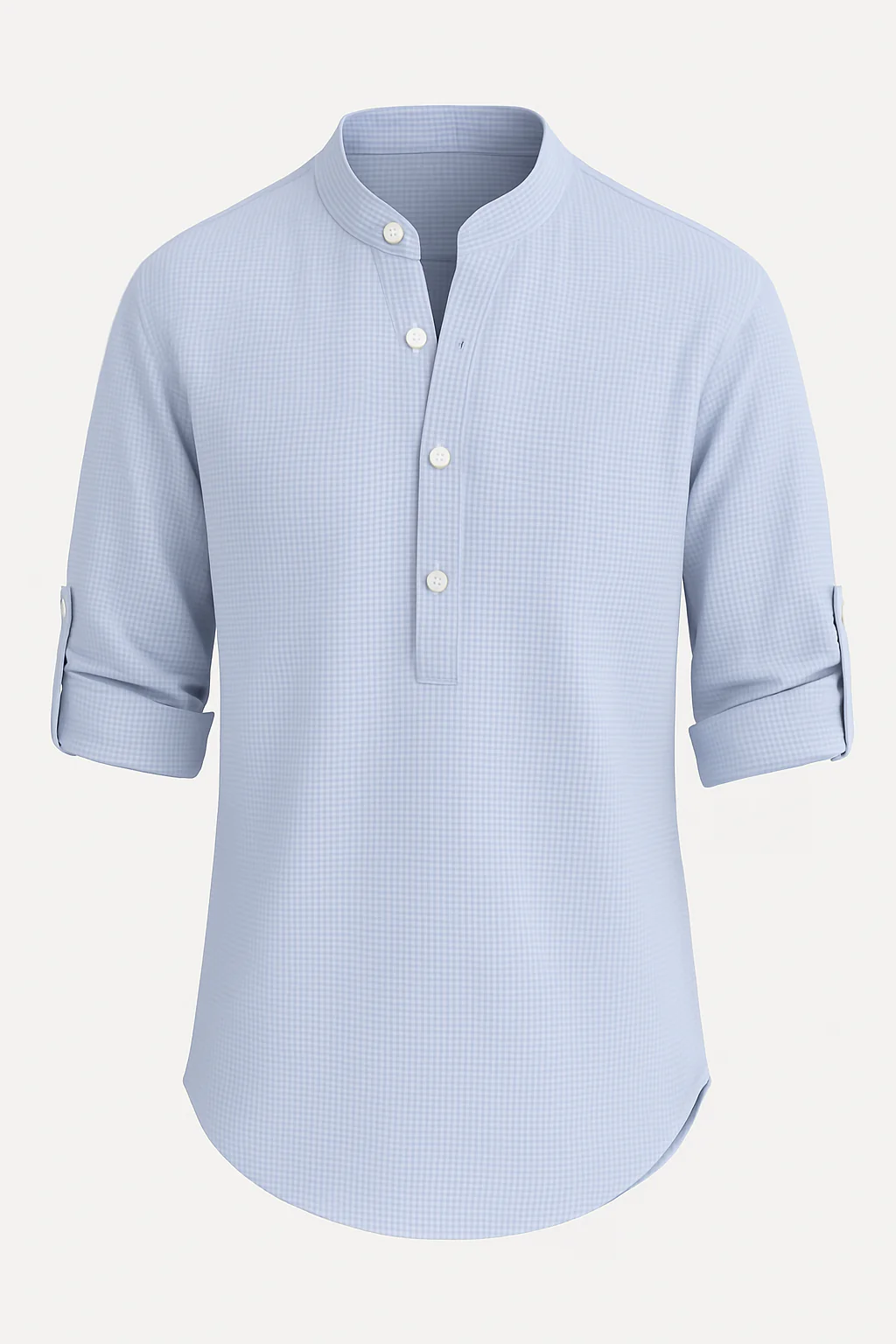 Agaton® | THE HENLEY COLLAR SHIRT - Image 4