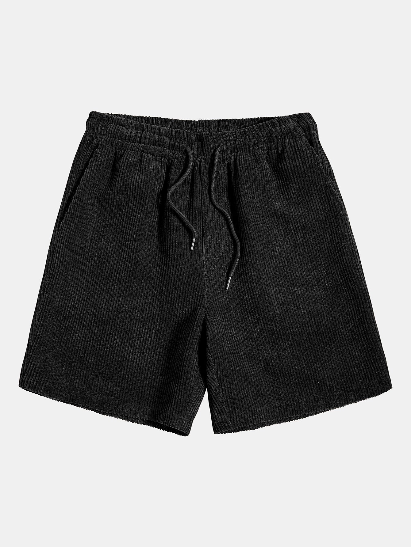 Agostino® | Create Adam Print Heavy Weight Oversize T-Shirt & Corduroy Shorts - Image 8
