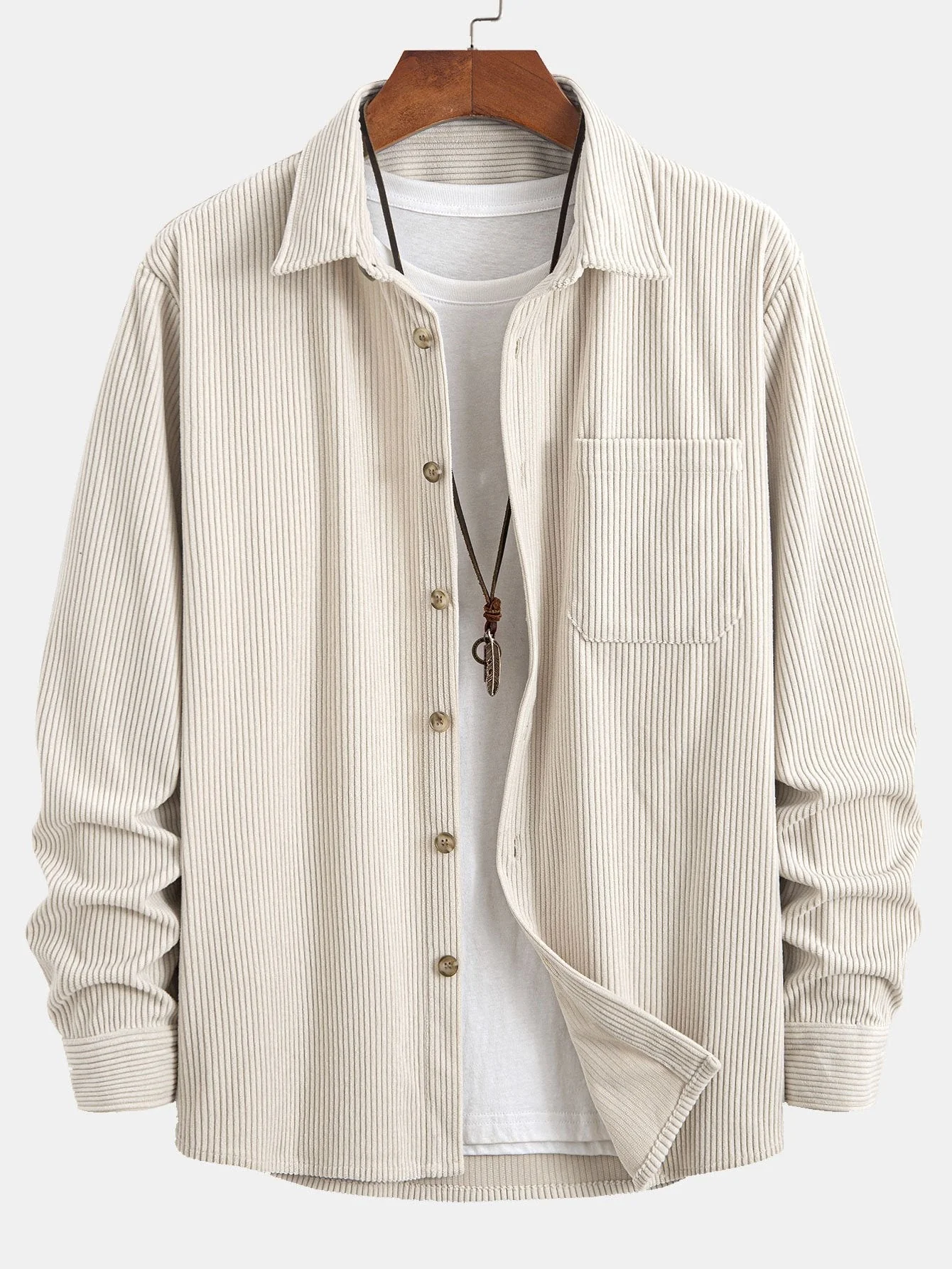 Agustín® | Corduroy Button Up Shirt - Image 7