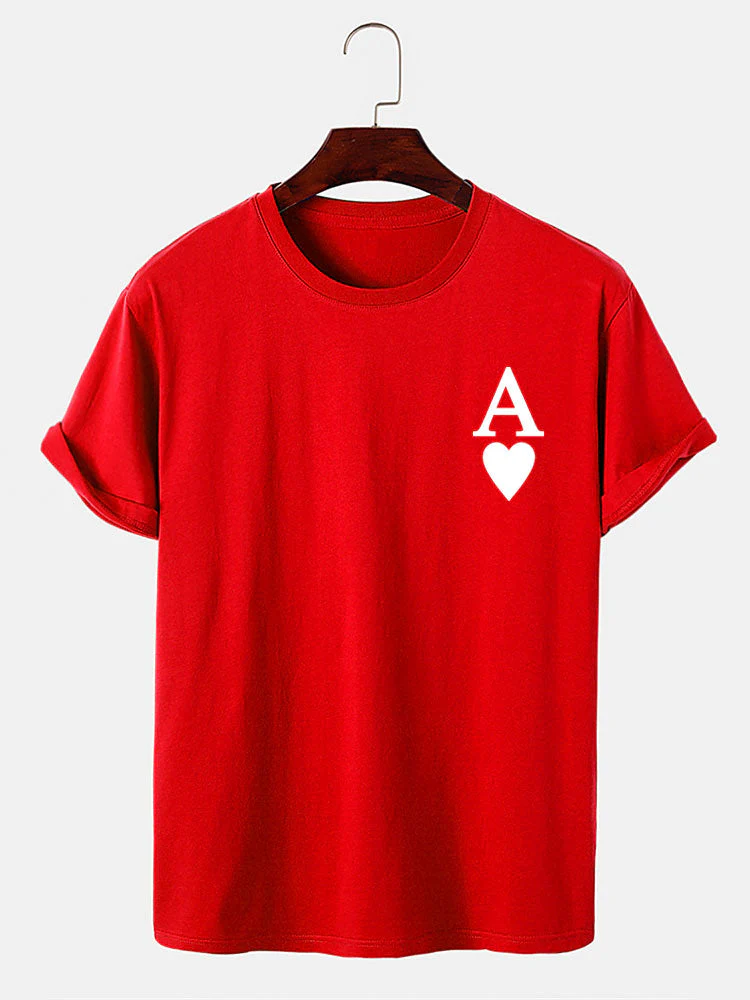 Ahimelech® | Ace of Spades Print T-Shirt - Image 11