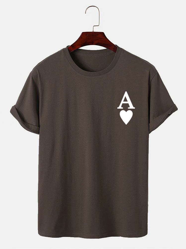 Ahimelech® | Ace of Spades Print T-Shirt - Image 4