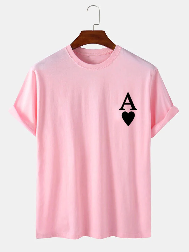 Ahimelech® | Ace of Spades Print T-Shirt - Image 8