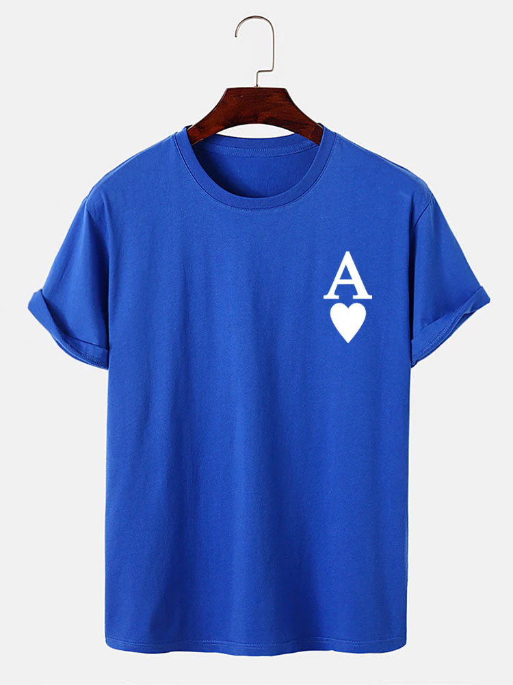 Ahimelech® | Ace of Spades Print T-Shirt - Image 9