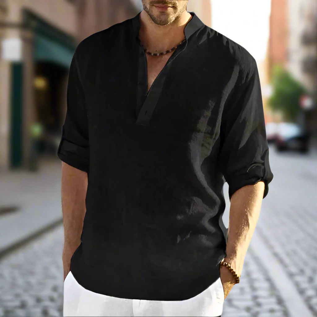 Ahmik® | Adrian Casual Linnen Overhemden - Image 5
