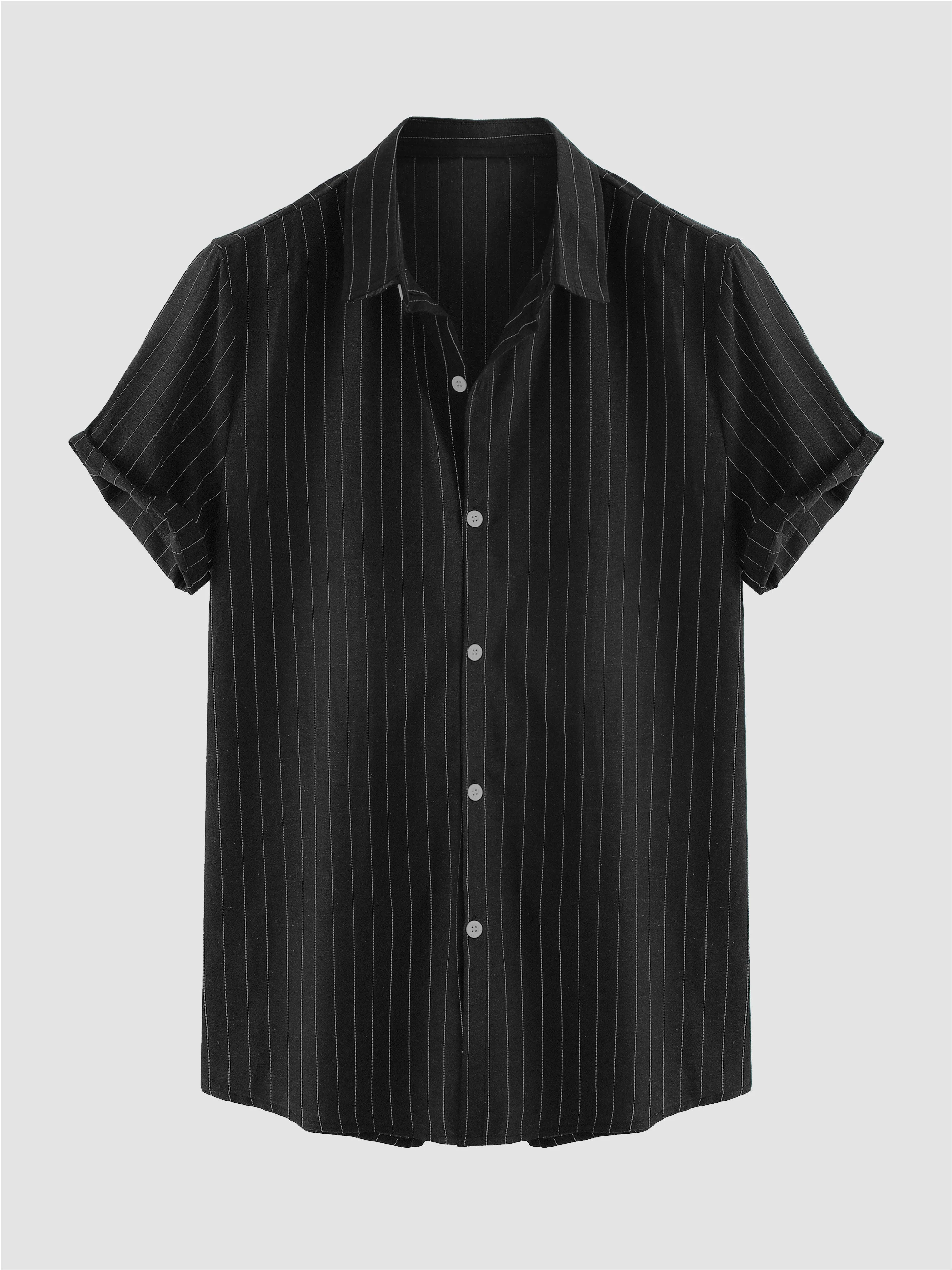 Aidan® | Regular Fit Stripes Shirts - Image 4