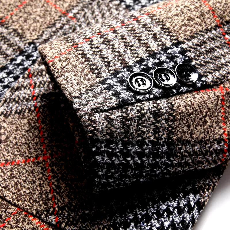 Aimar® | Royal Wool Herringbone Blazer - Image 8