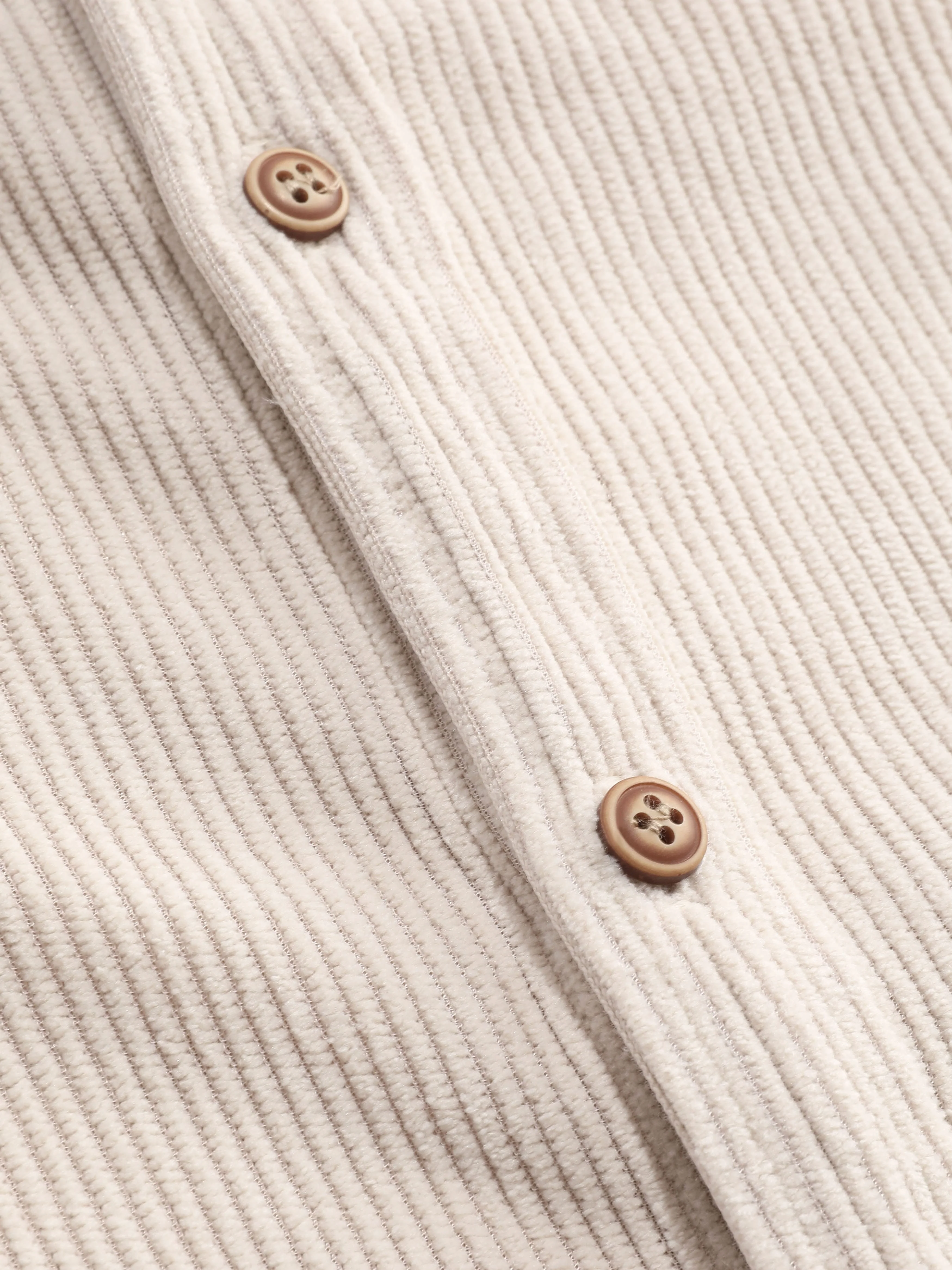 Aimeric® | Corduroy Button Up Short Sleeved Shirt - Image 5