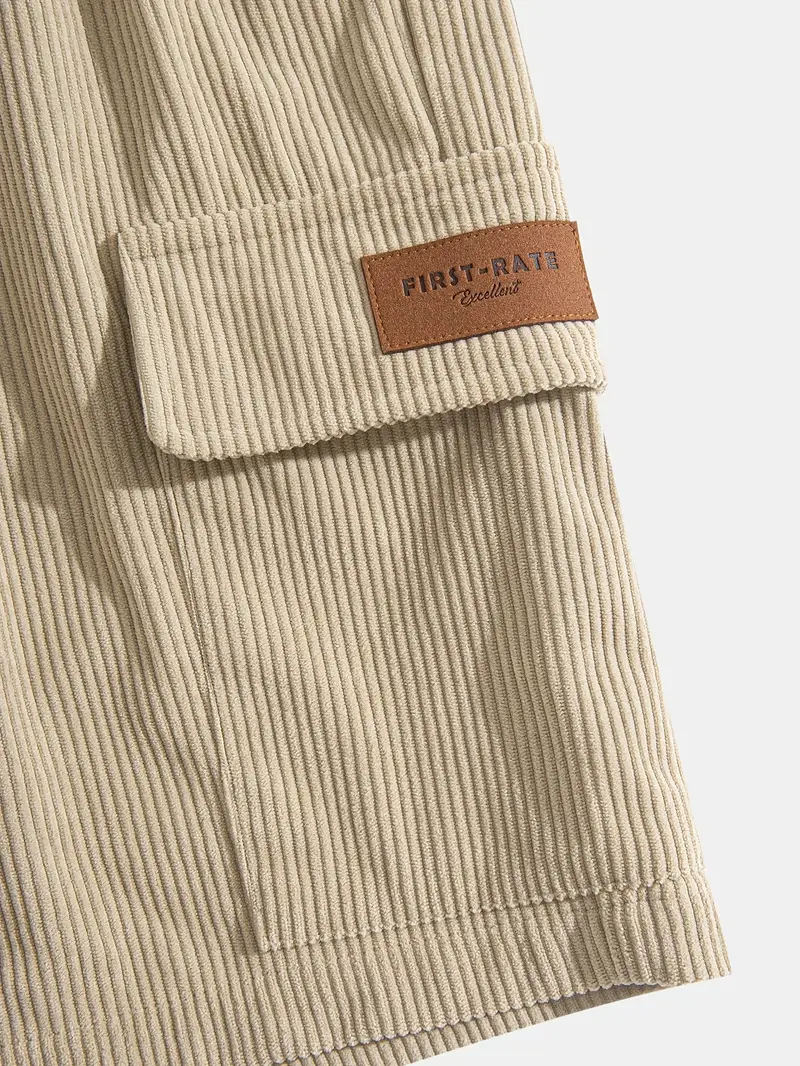 Ainsley® | Albert Corduroy Cargo Zomerbroeken - Image 3