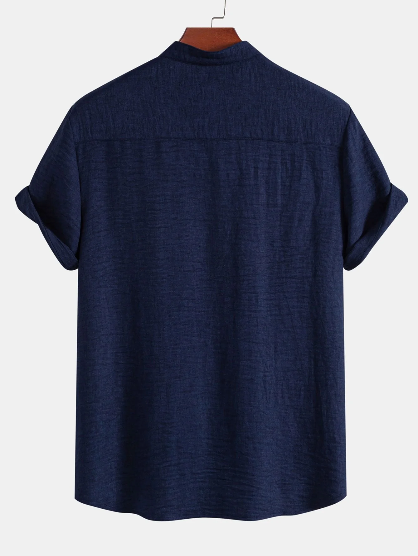 Ainsley® | Stand Collar Textured Shirt - Image 2