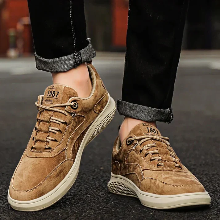 Alan® | Genuine Suede Sneakers - Image 8