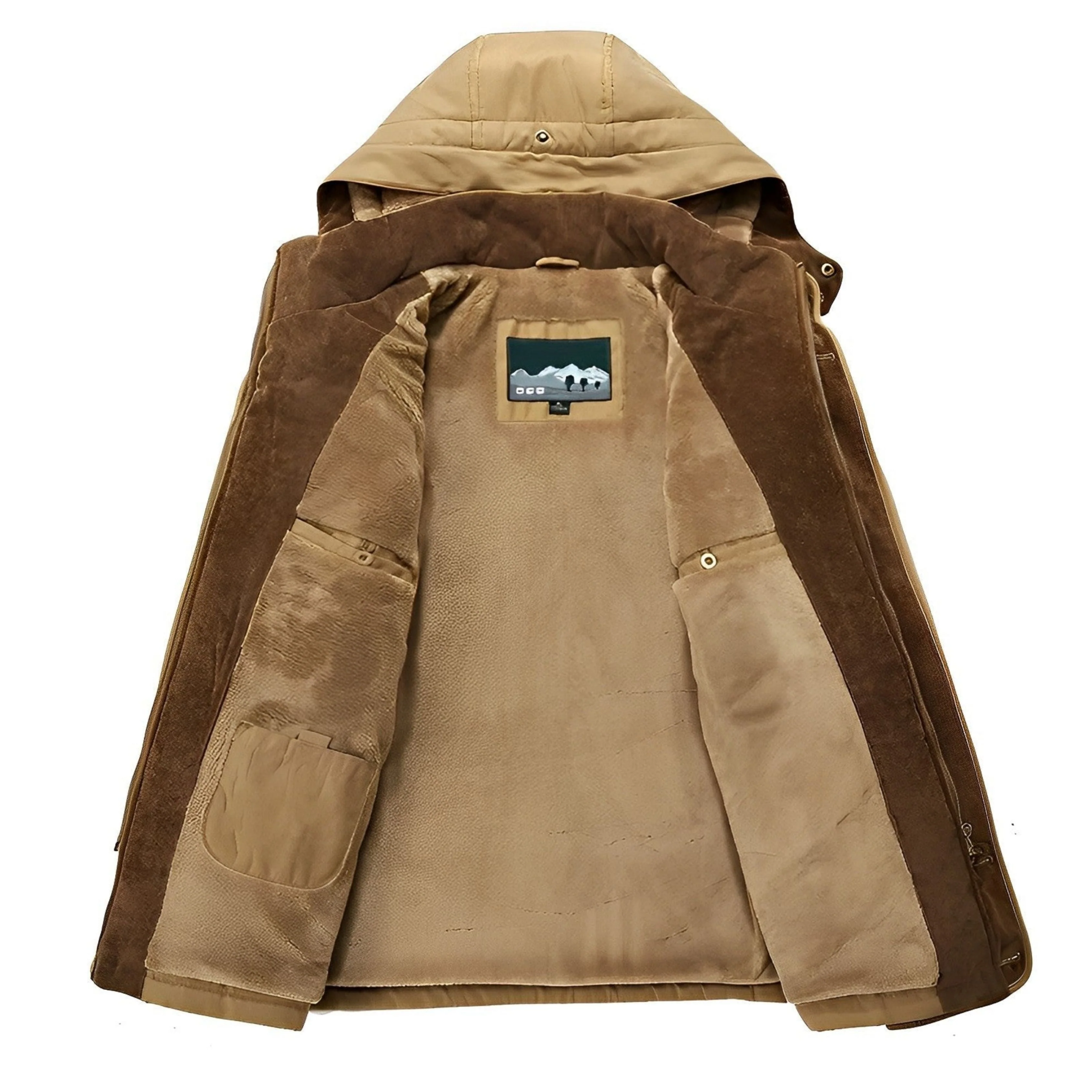 Alan® | Men's winter jacket with hood - Image 5