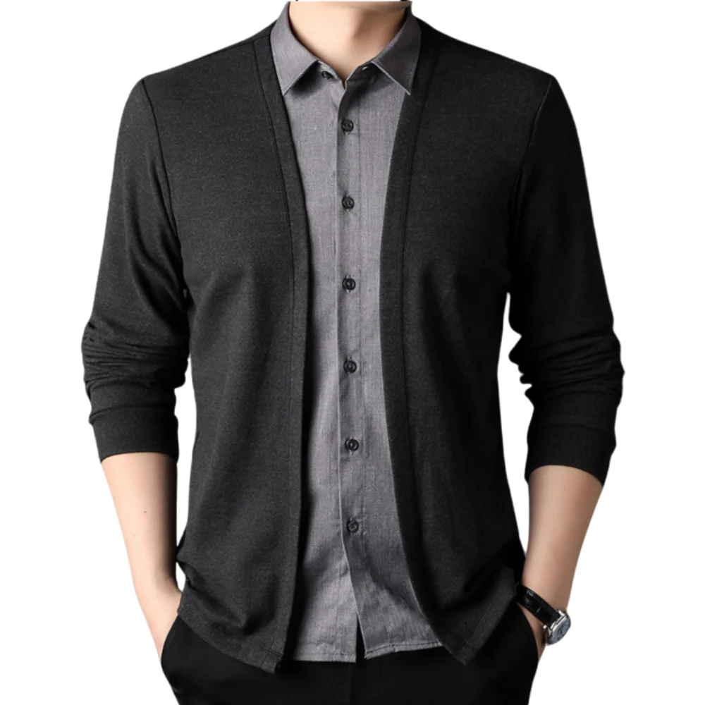 Alan | 2-in-1 shirt and cardigan - Image 4