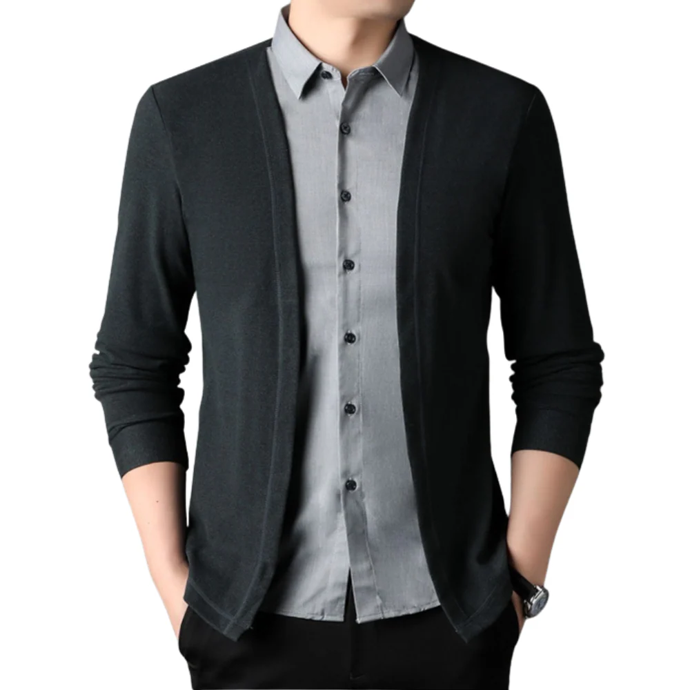 Alan | 2-in-1 shirt and cardigan - Image 7