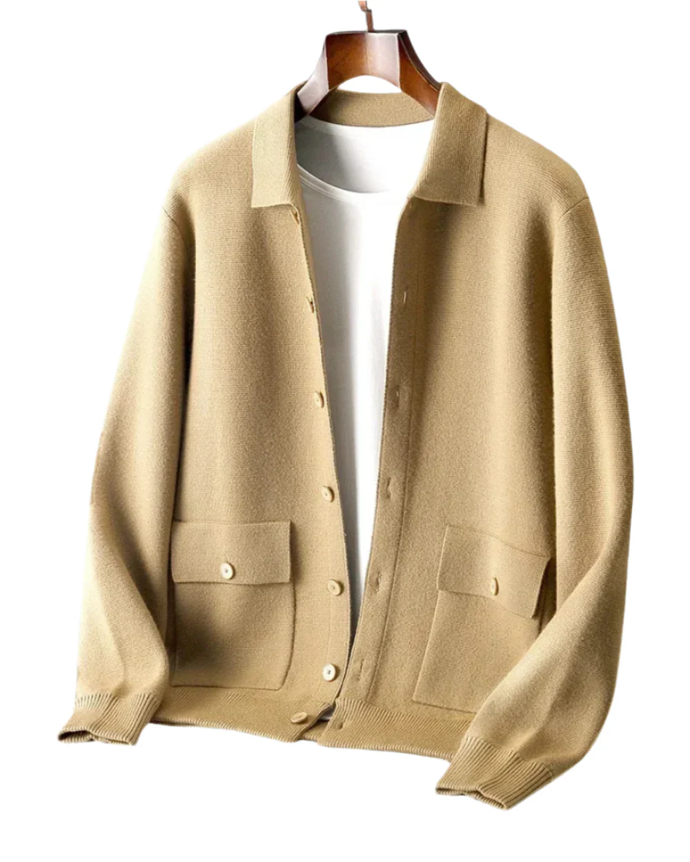 Alan | Janus Merino Wool Cardigan - Image 2