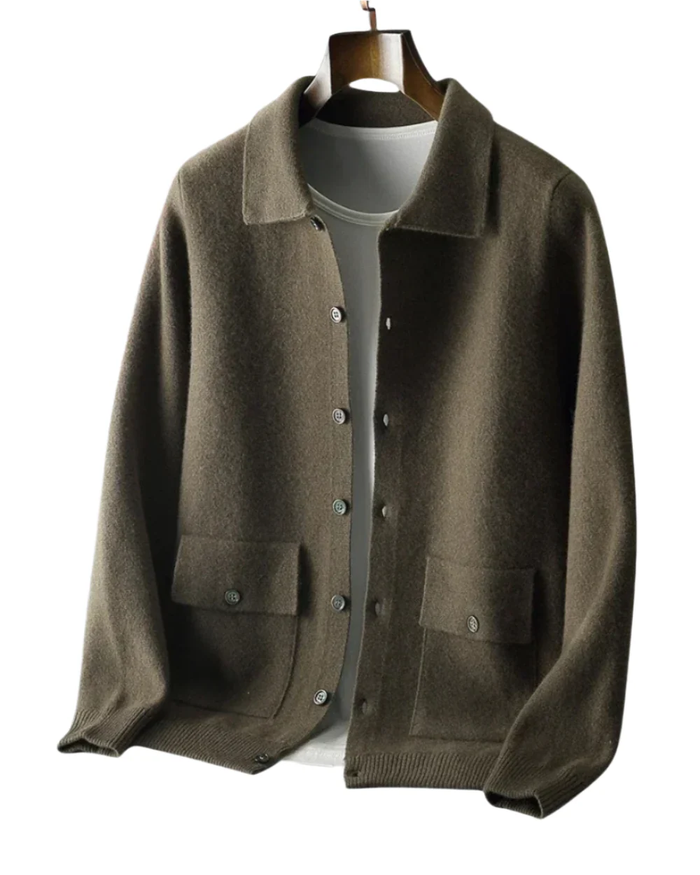 Alan | Janus Merino Wool Cardigan - Image 3