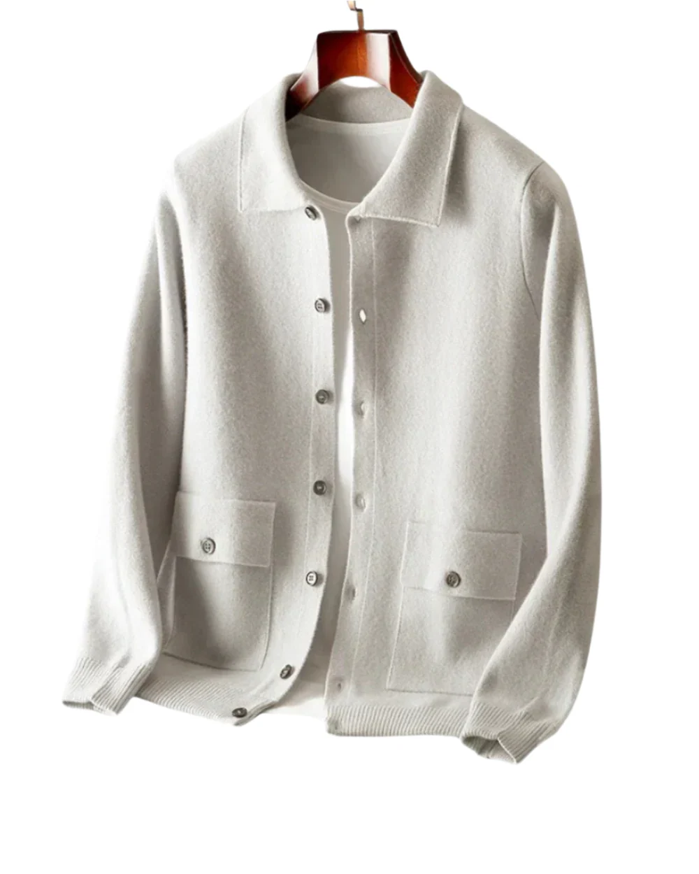 Alan | Janus Merino Wool Cardigan - Image 4