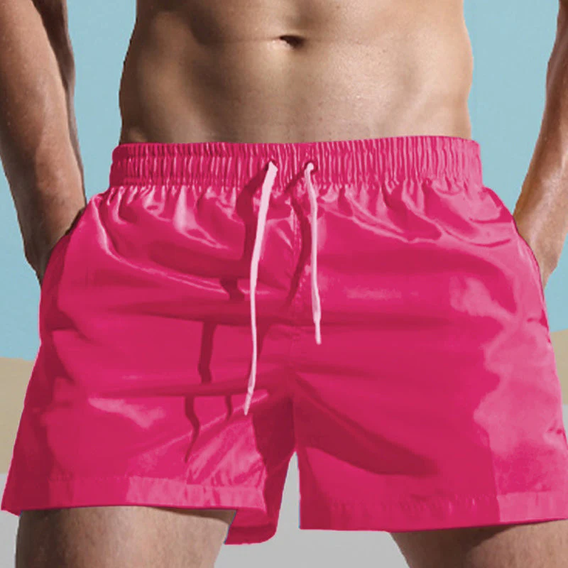Alaric® | Men'S Solid Color Beach Shorts - Image 2