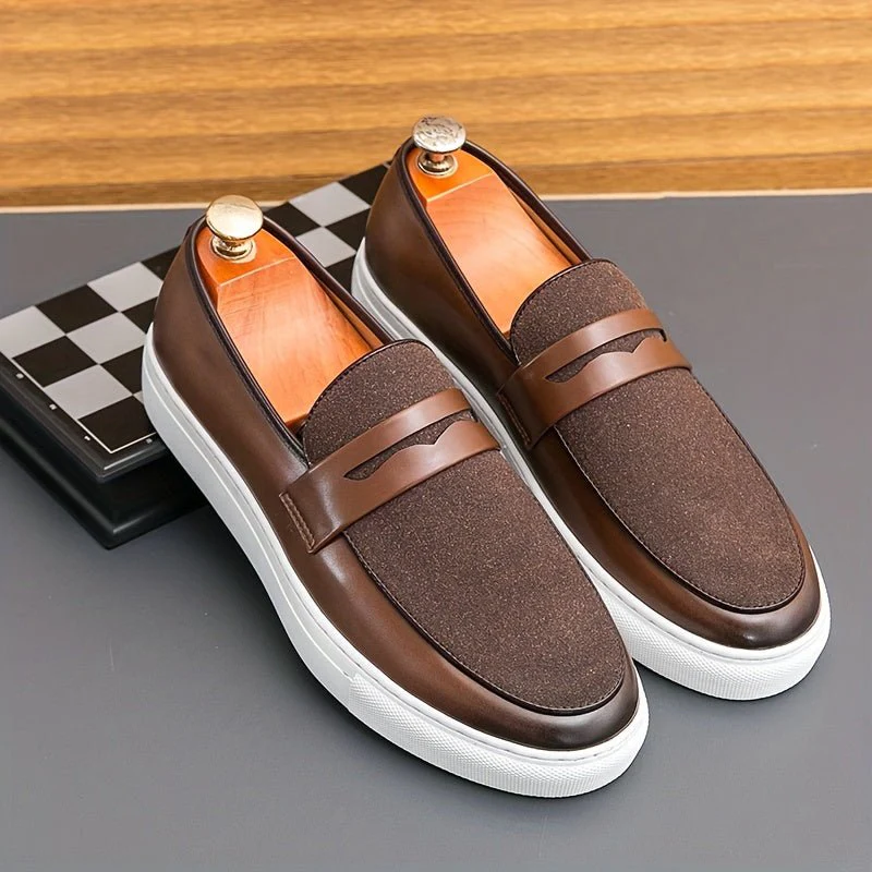 Alban | Classic Slip-On Loafers – Old Money Style Men - Image 5