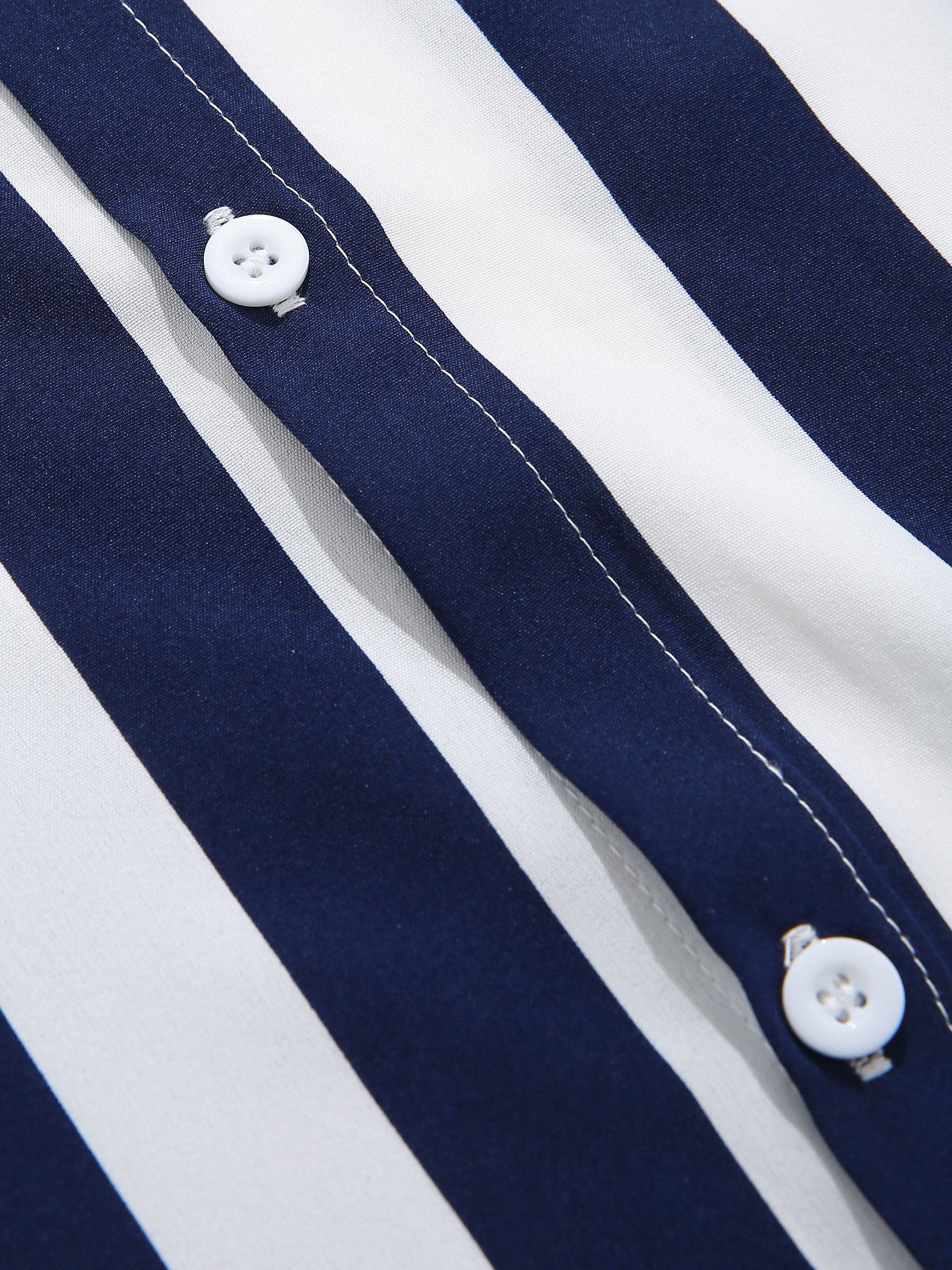 Alben® | Wide Stripes Cotton Shirts - Image 4