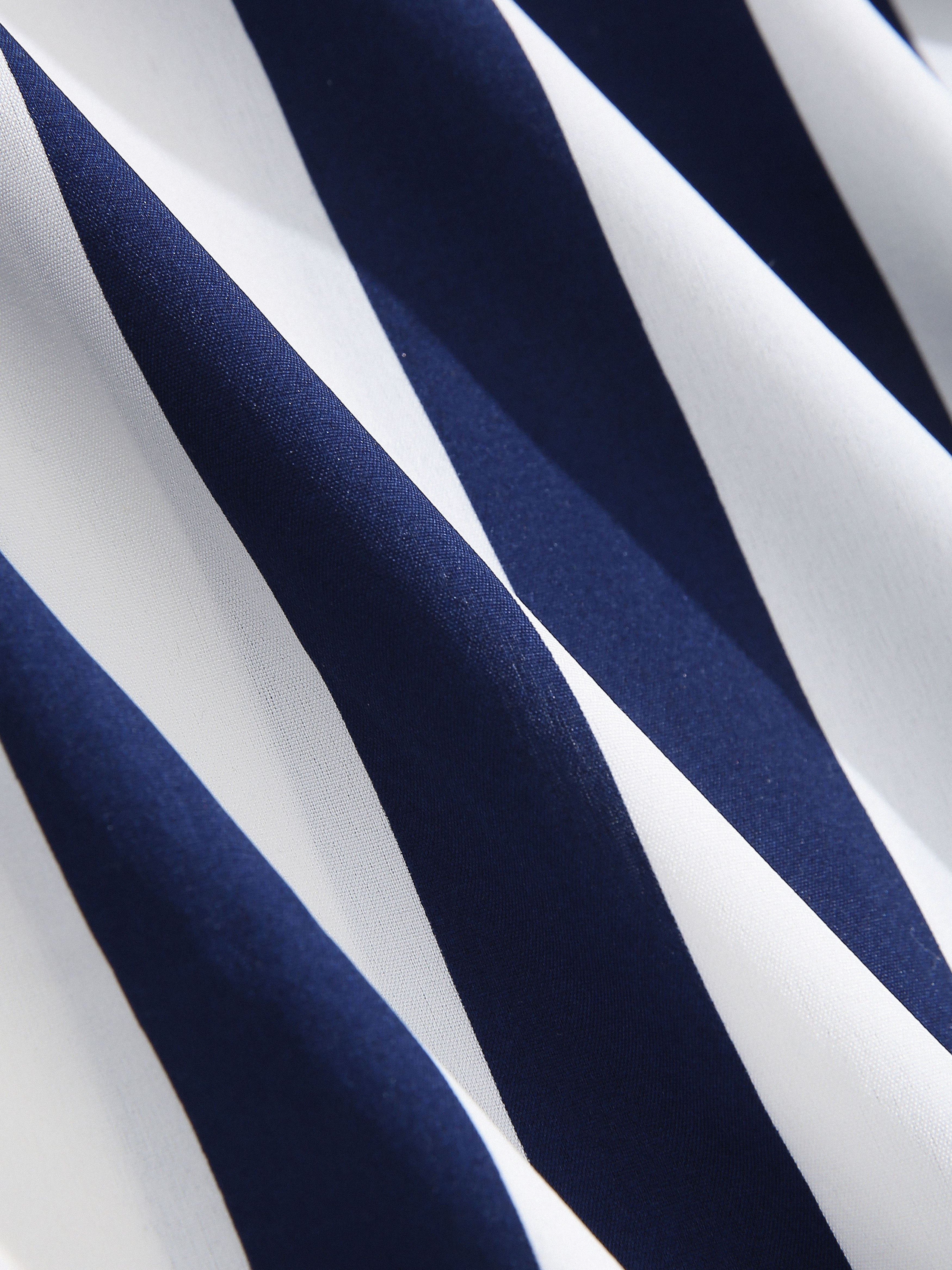 Alben® | Wide Stripes Cotton Shirts - Image 5
