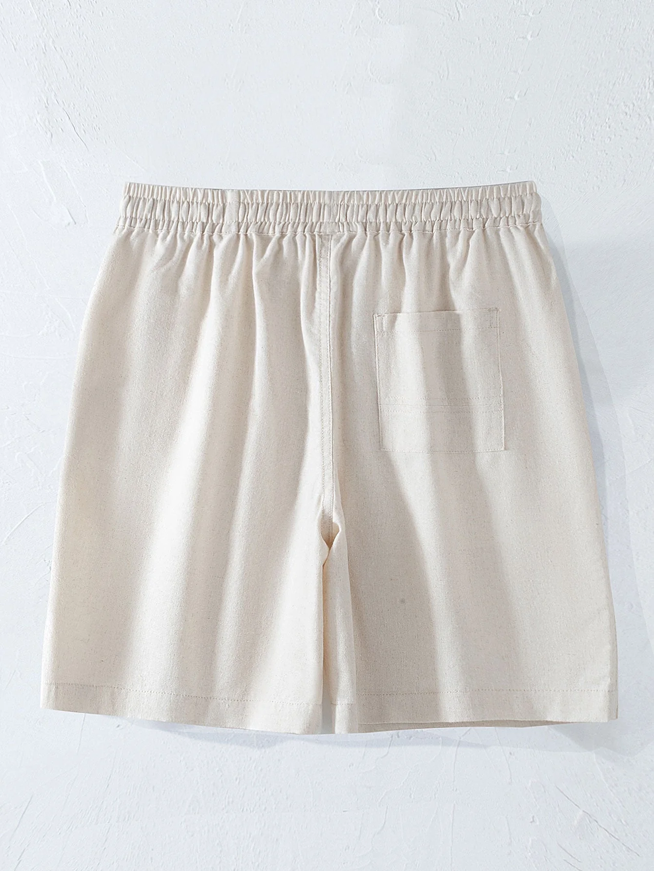 Albert® | Waffle Button Up Shirt & Linen Cotton Blend Drawstring Shorts - Image 16