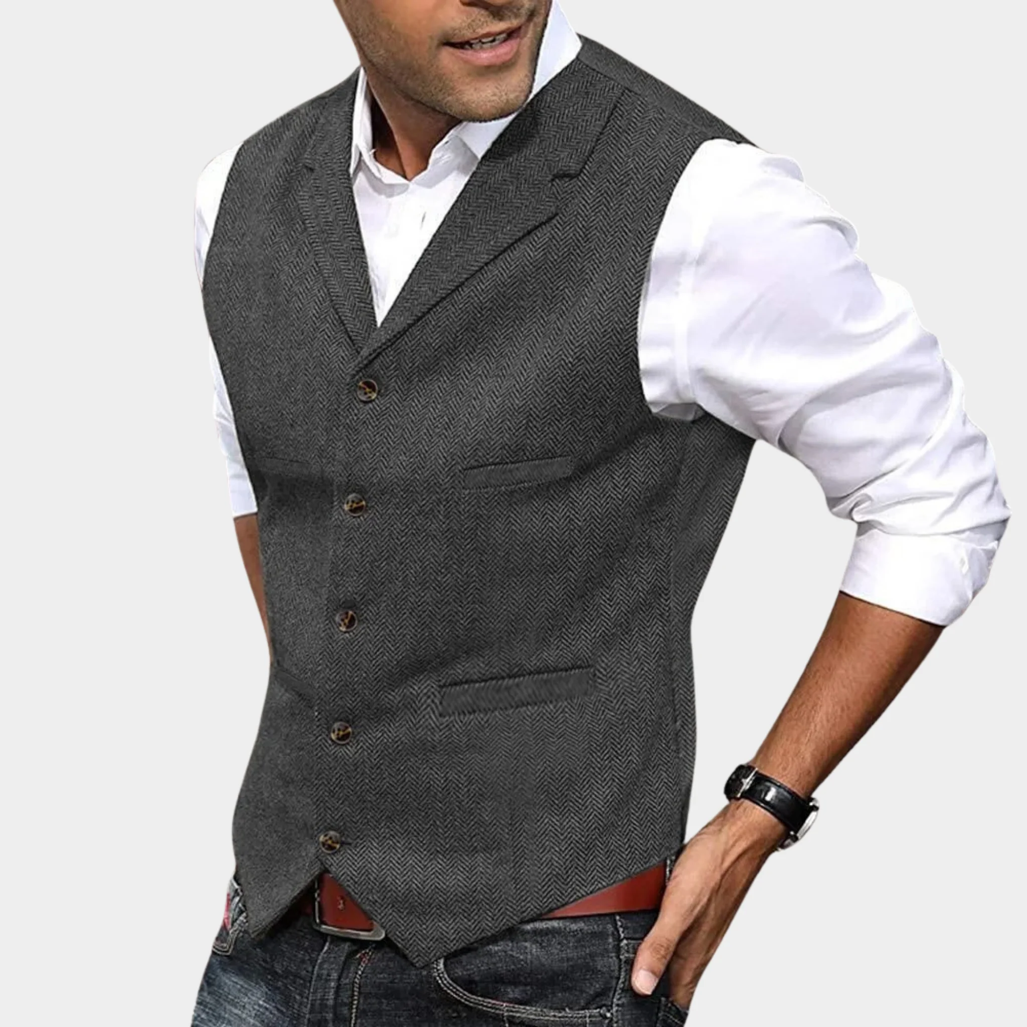 Albertino® | WINSTON｜Luxurious waistcoat for men - Image 3