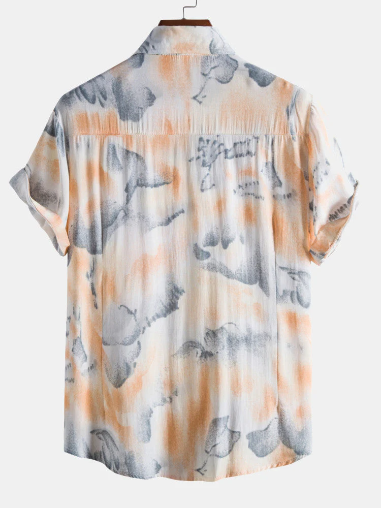 Alberto® | Abstract Ink Print Shirts - Image 2