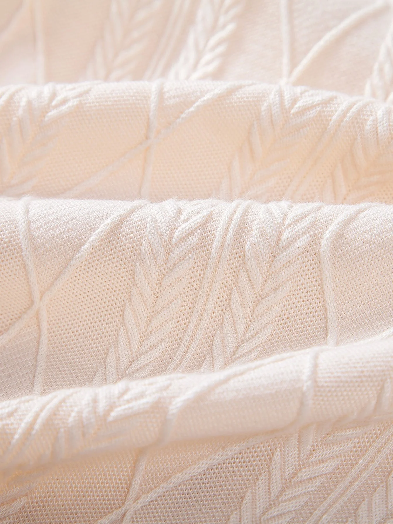 Alberto® | Knitted Geometric Rhombus Jacquard Cuban Shirt - Image 11