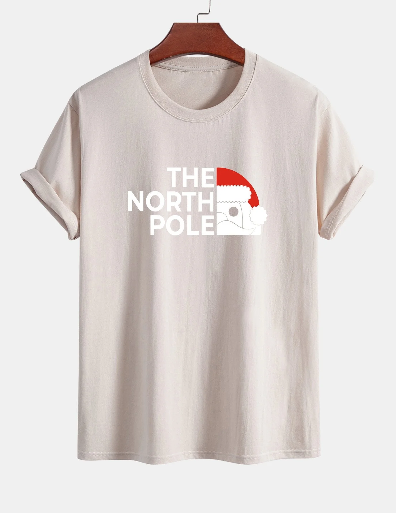 Alberto® | Santa Claus Slogan Print Cotton T-Shirt - Image 10