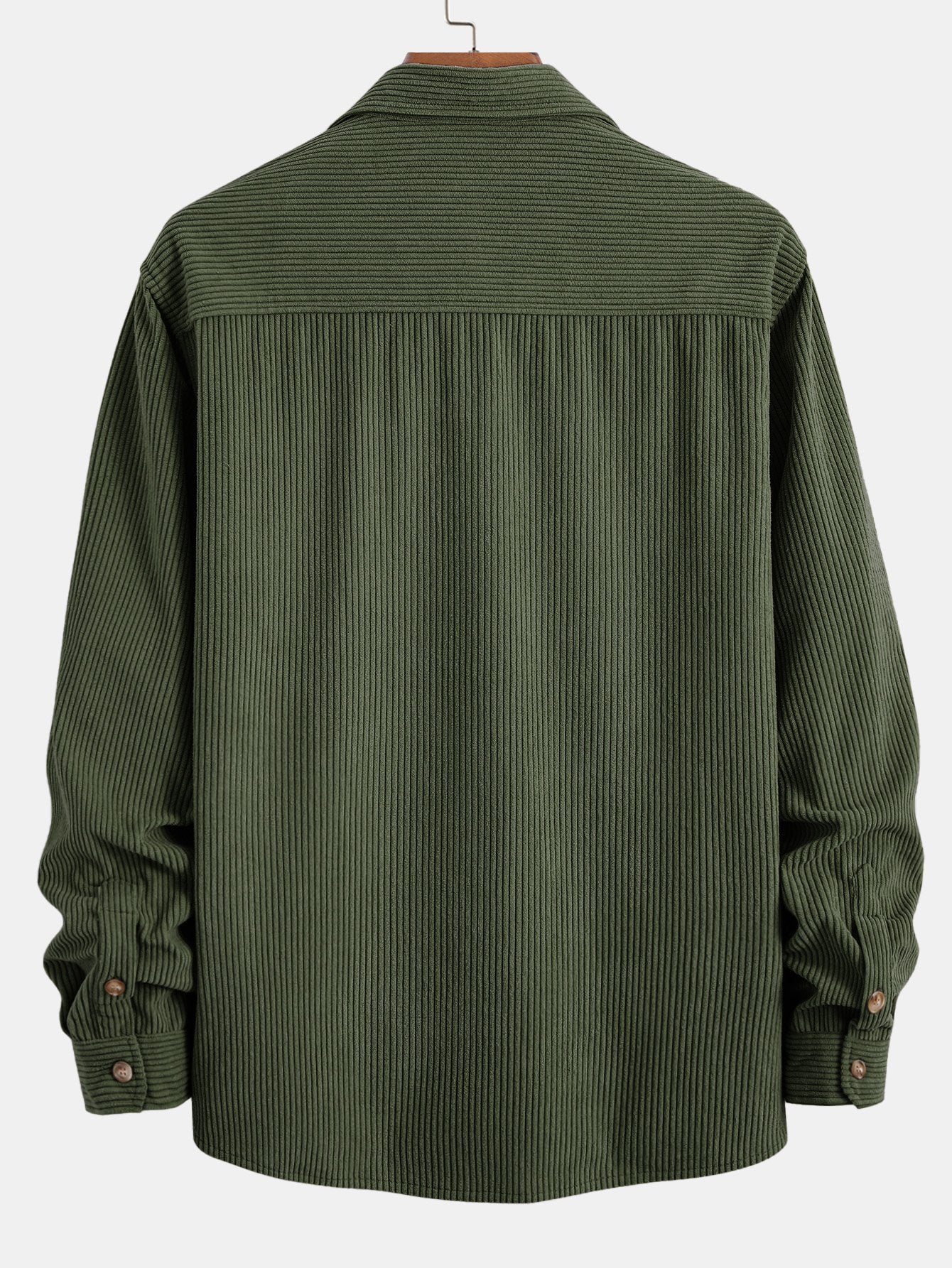 Albie® | Double Pocket Corduroy Shirt - Image 8