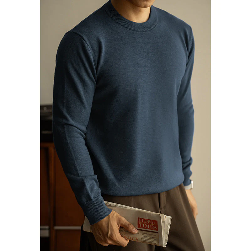 Alcino® | Zenith Riverside Merino Blend Sweater - Image 5