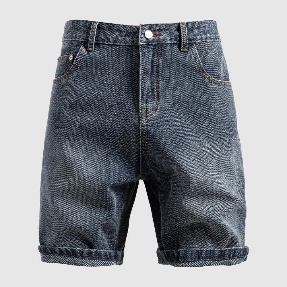 Alcmeon® | Alexander Heliot Retro Denim Shorts - Image 2