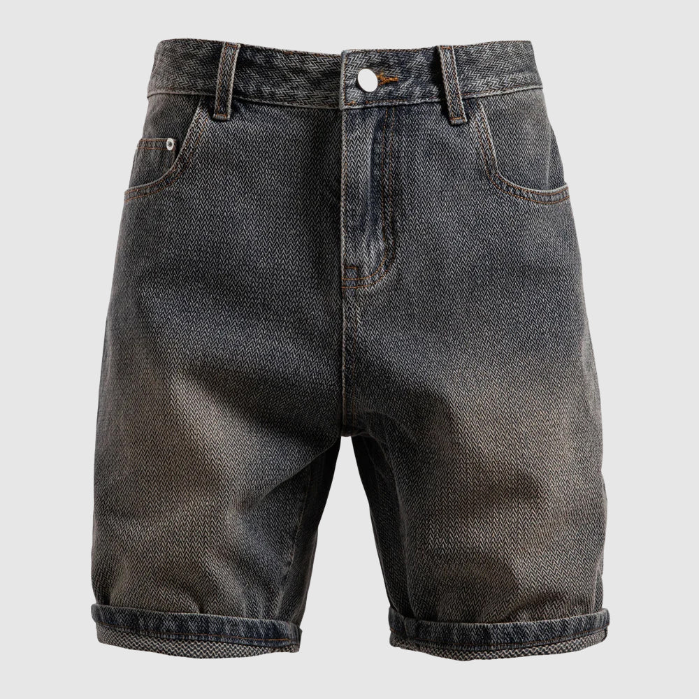 Alcmeon® | Alexander Heliot Retro Denim Shorts - Image 3