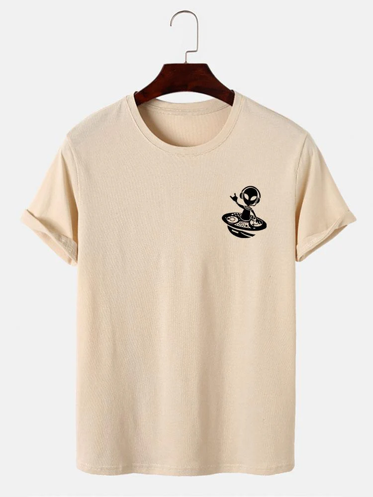 Aldegund® | Alien Print T-Shirt - Image 5